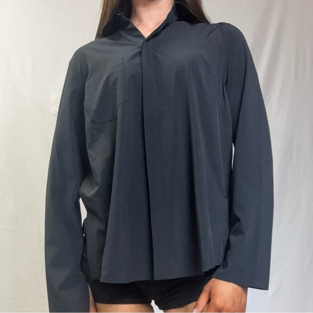 Classic Black Men's Button-Up Shirt